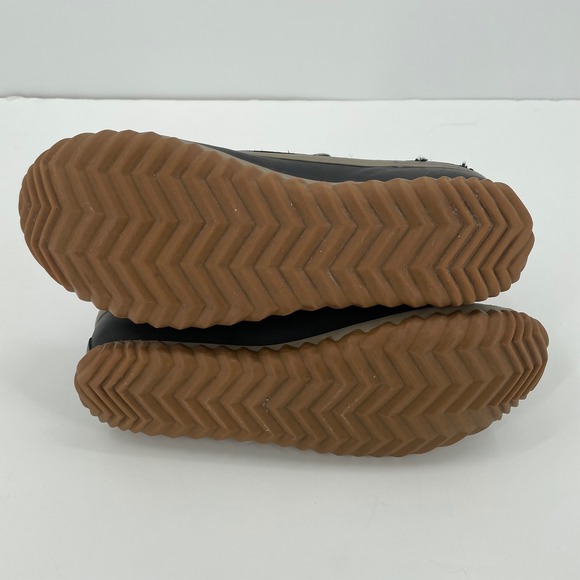 Sorel Out N About Womens Black Duck Boots Leather Waterproof NL2133-012 Size 8 - Picture 9 of 15